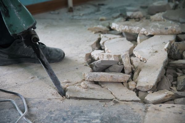 Cement Slab Removal in Trenton