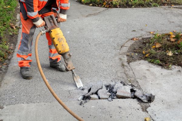 Sidewalk Removal in Trenton