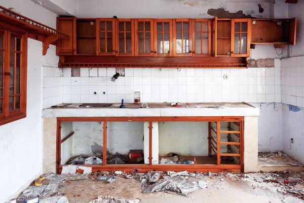Kitchen Cabinet Demolition in Trenton