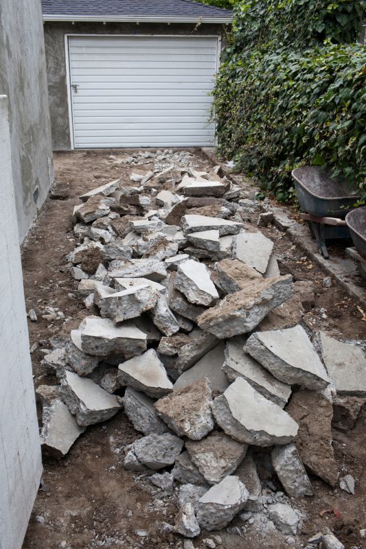 Concrete Patio Demolition