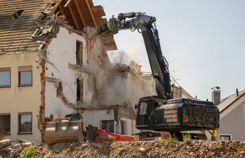 Demolition Equipment in Action